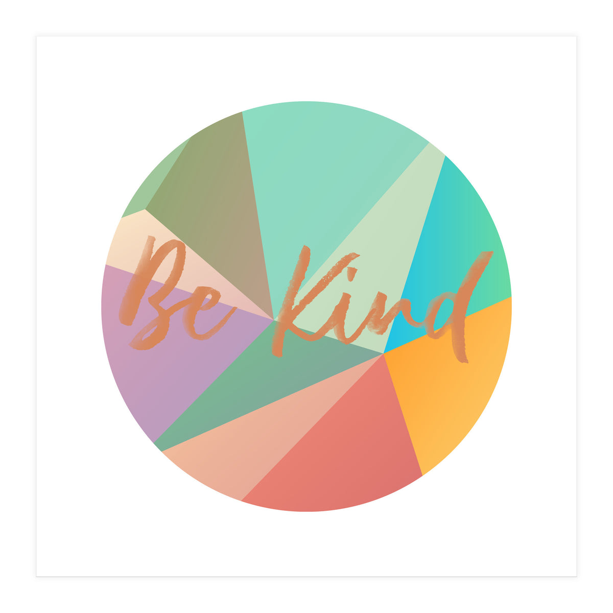 Be Kind Crystal  (Print Only)