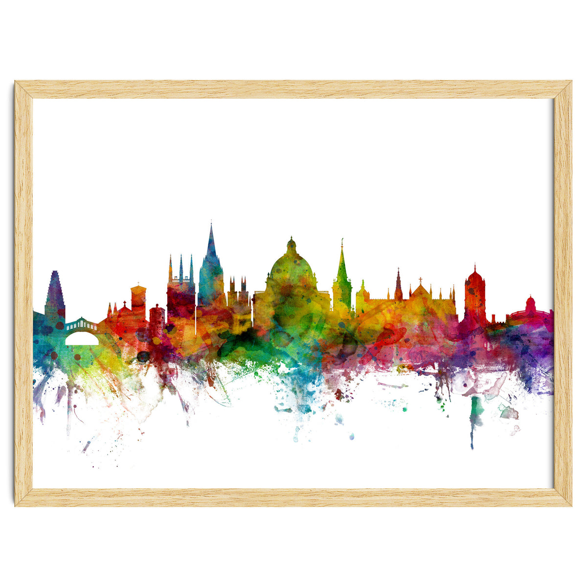 Oxford England Skyline