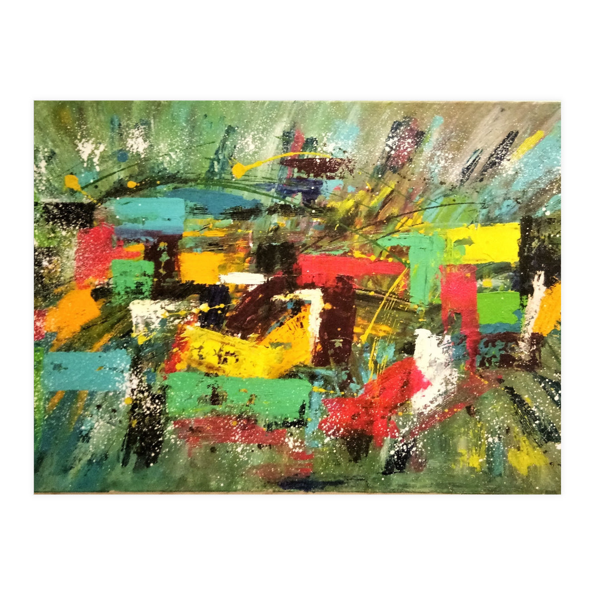 Crowded - Abstract (Print Only)