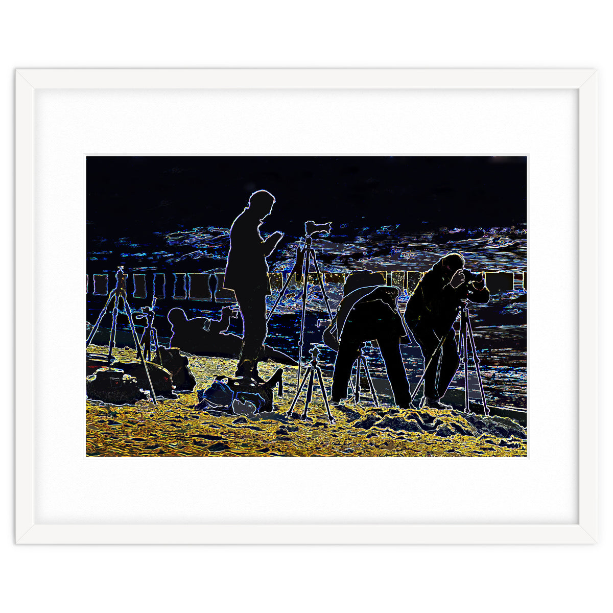 Photographers at the beach