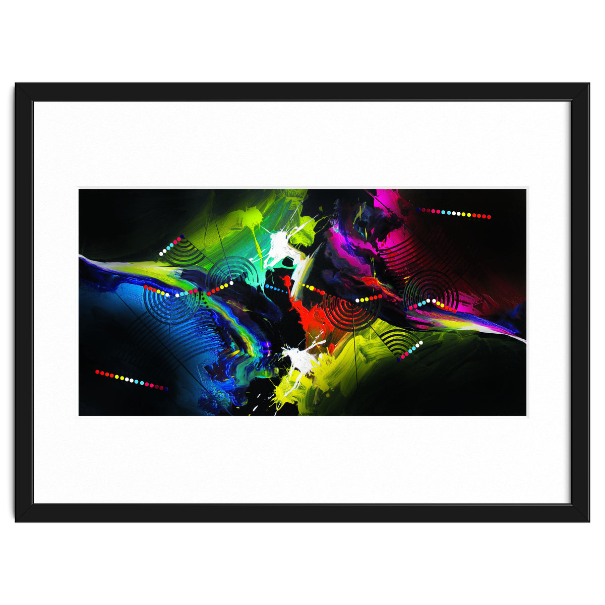 Abstract Art Britto - Qb291