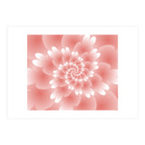 Abstract Orange Spiral Feather 3D ART (Print Only) thumbnail