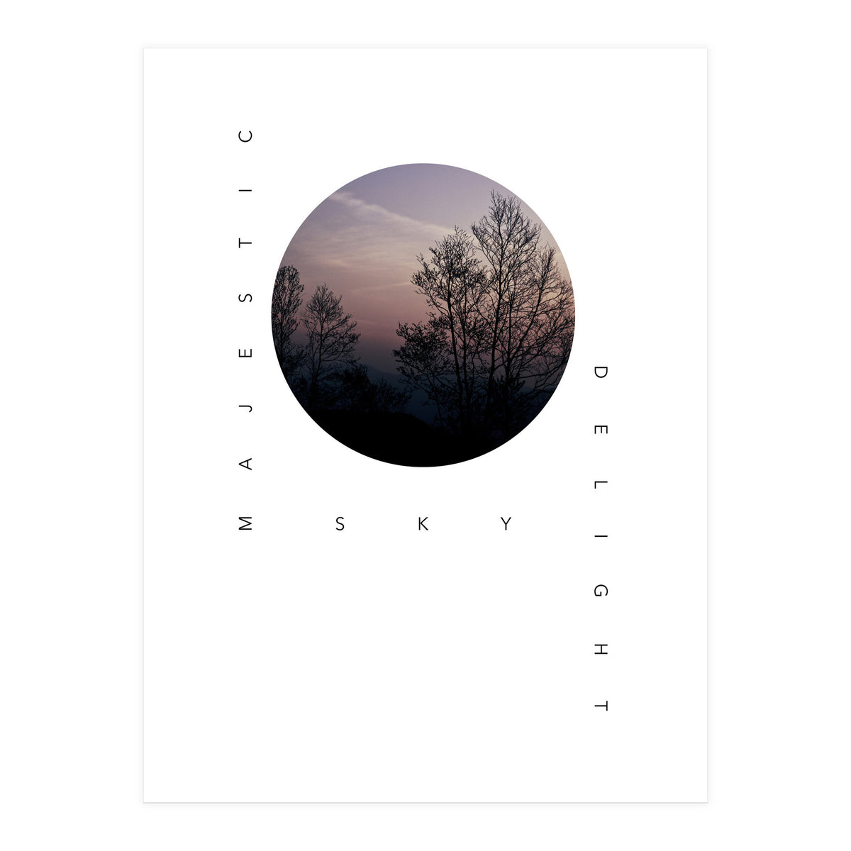 Majestic - Delight - Sky  (Print Only)