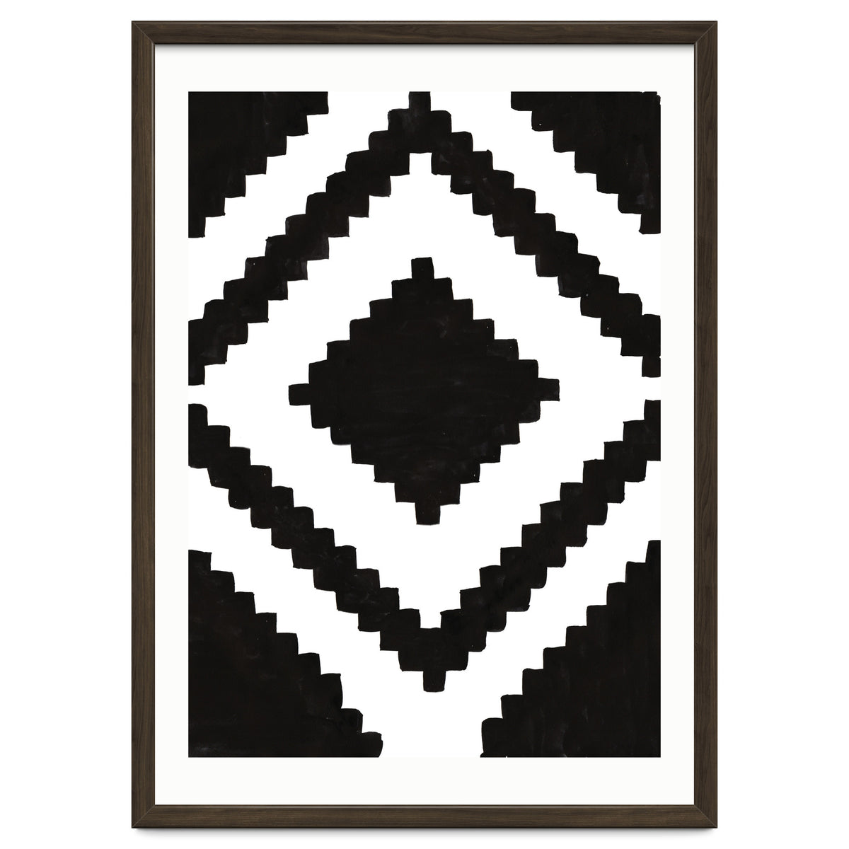 Patterns Aztec Black