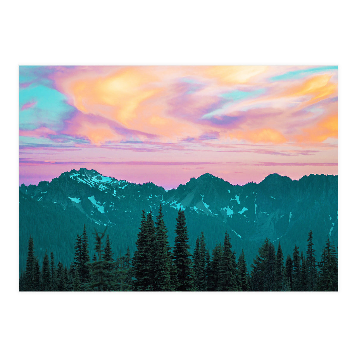 Holographic Sky (Print Only)