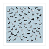 Pigeons Doing Pigeon Things (Print Only) thumbnail