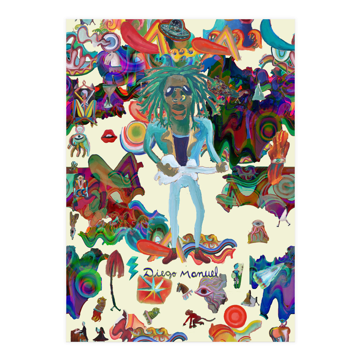 Graffitis 2021 Tapiz 52 B (Print Only)