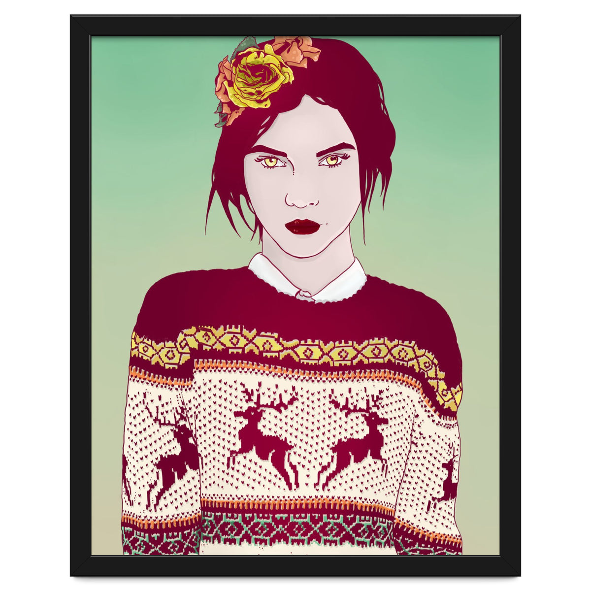 Sweater Weather Lady