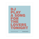 Richard Ashcroft - A Song For The Lovers (Print Only) thumbnail