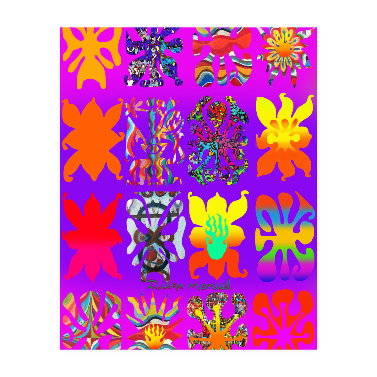 Pop Abstract 2023 Tapiz 67 (Print Only)