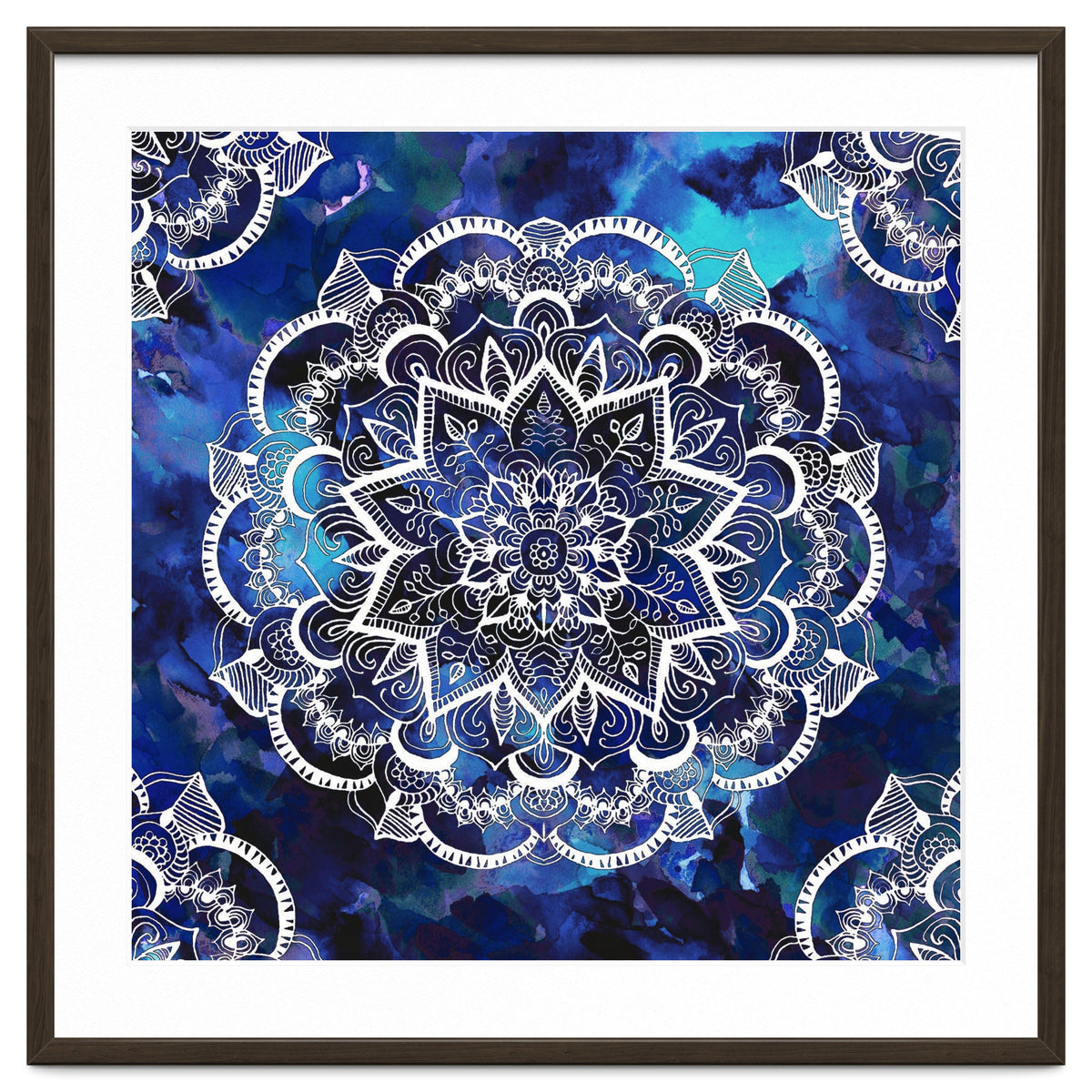 Queen Starring of Mandalas Navy