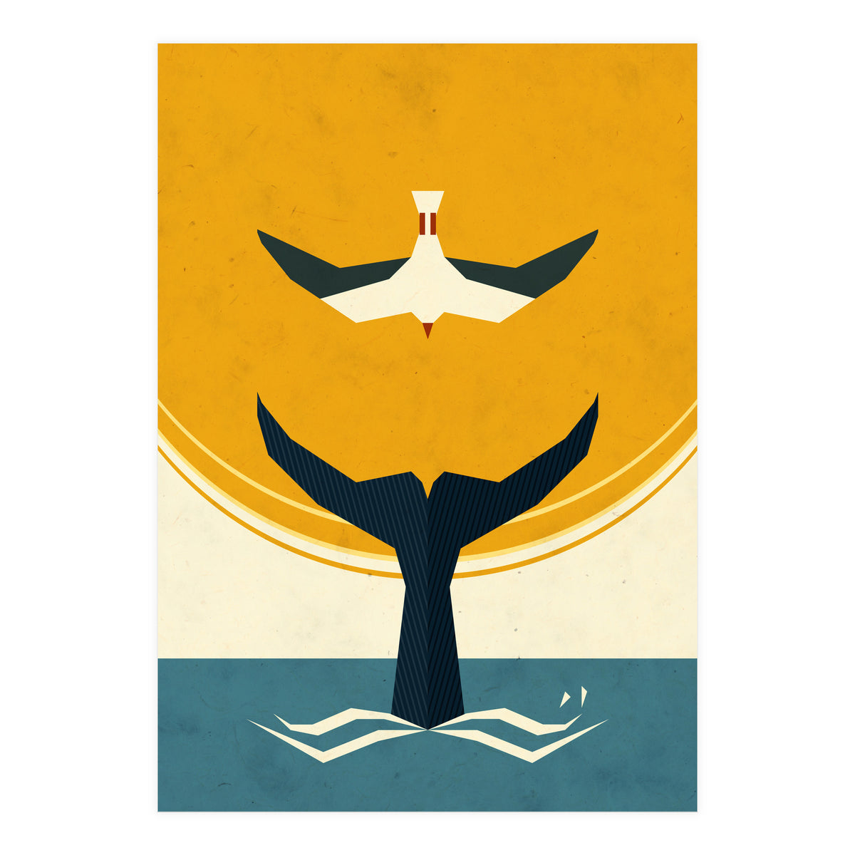 Too Big A Catch (Print Only)