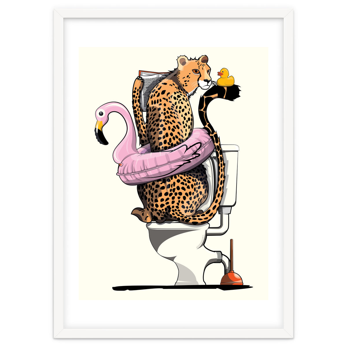 Cheetah on the Toilet, Funny Bathroom Humour