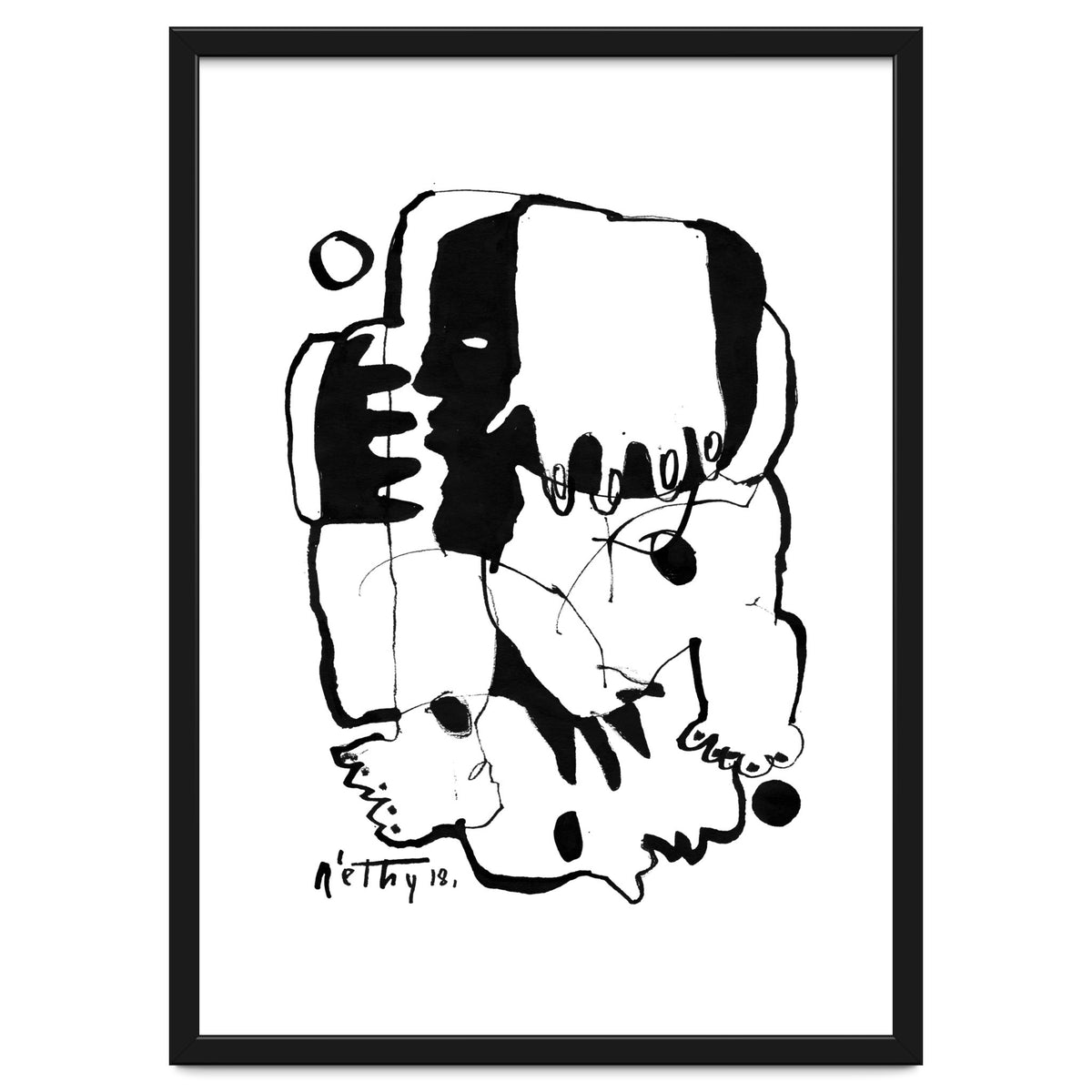 Everlasting Fight - b&w