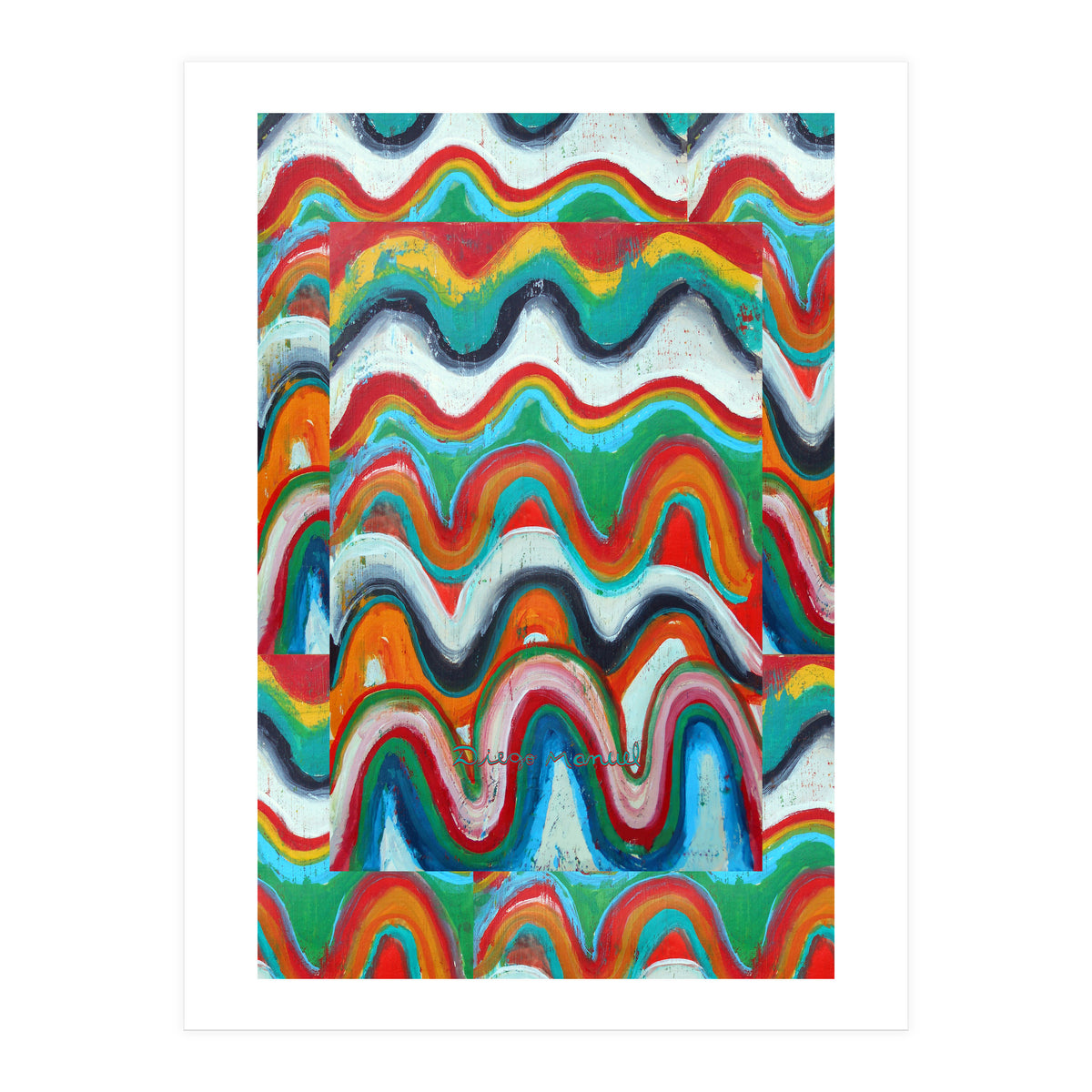 Pop Abstract A 6 (Print Only)
