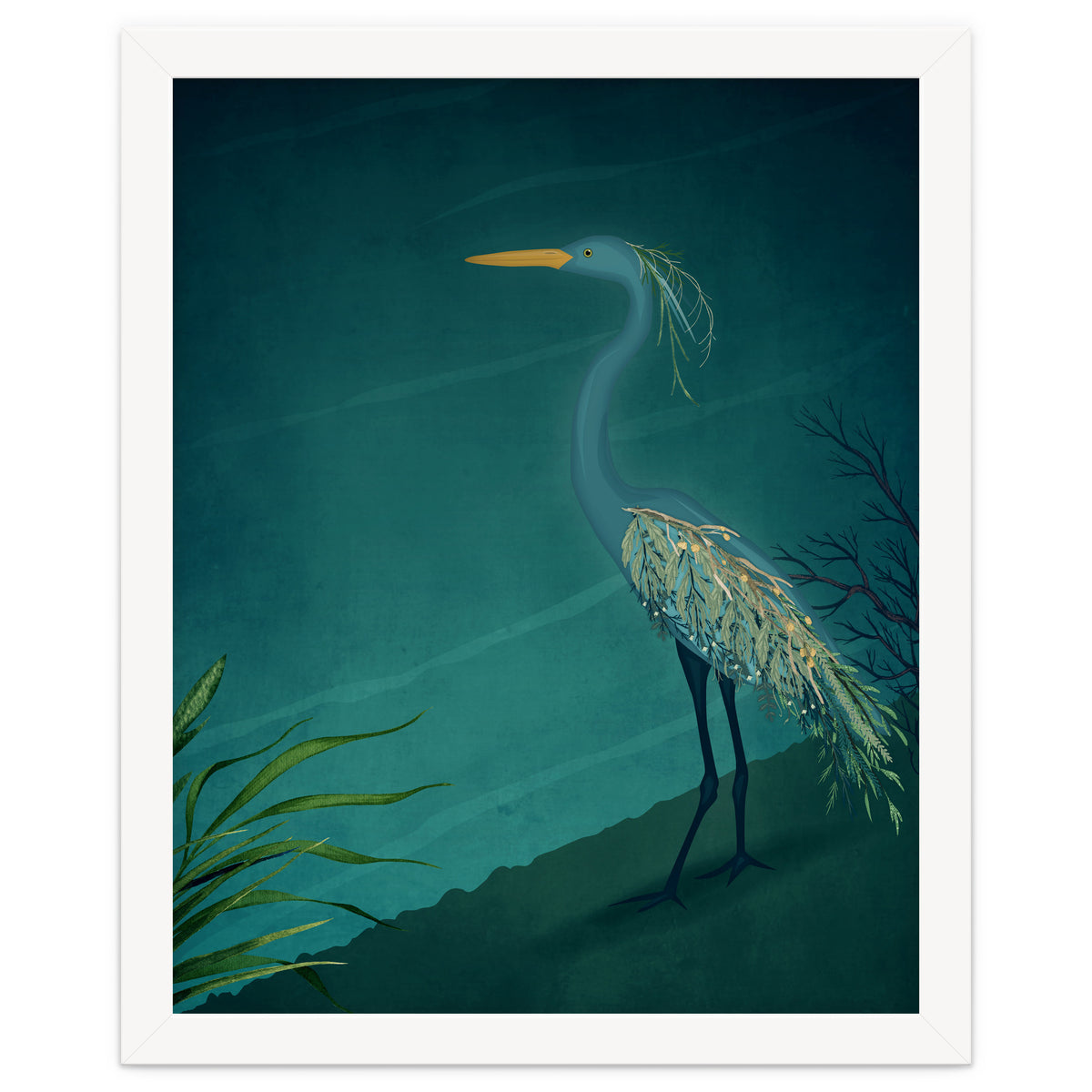 Camouflage:  The Crane