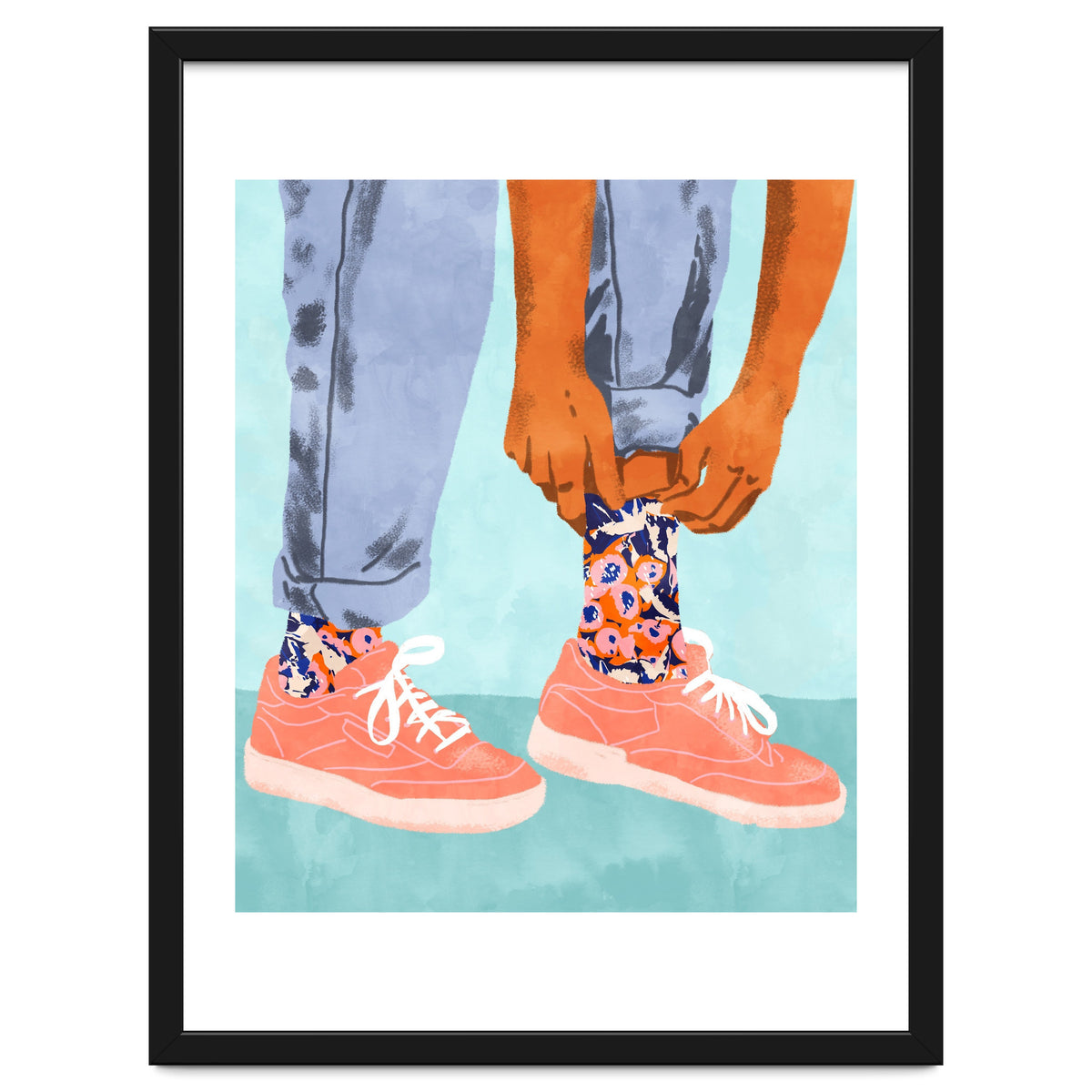 Pull Up Those Pretty Socks! | Optimism Hustle Positivity | Good Vibes Luck Po