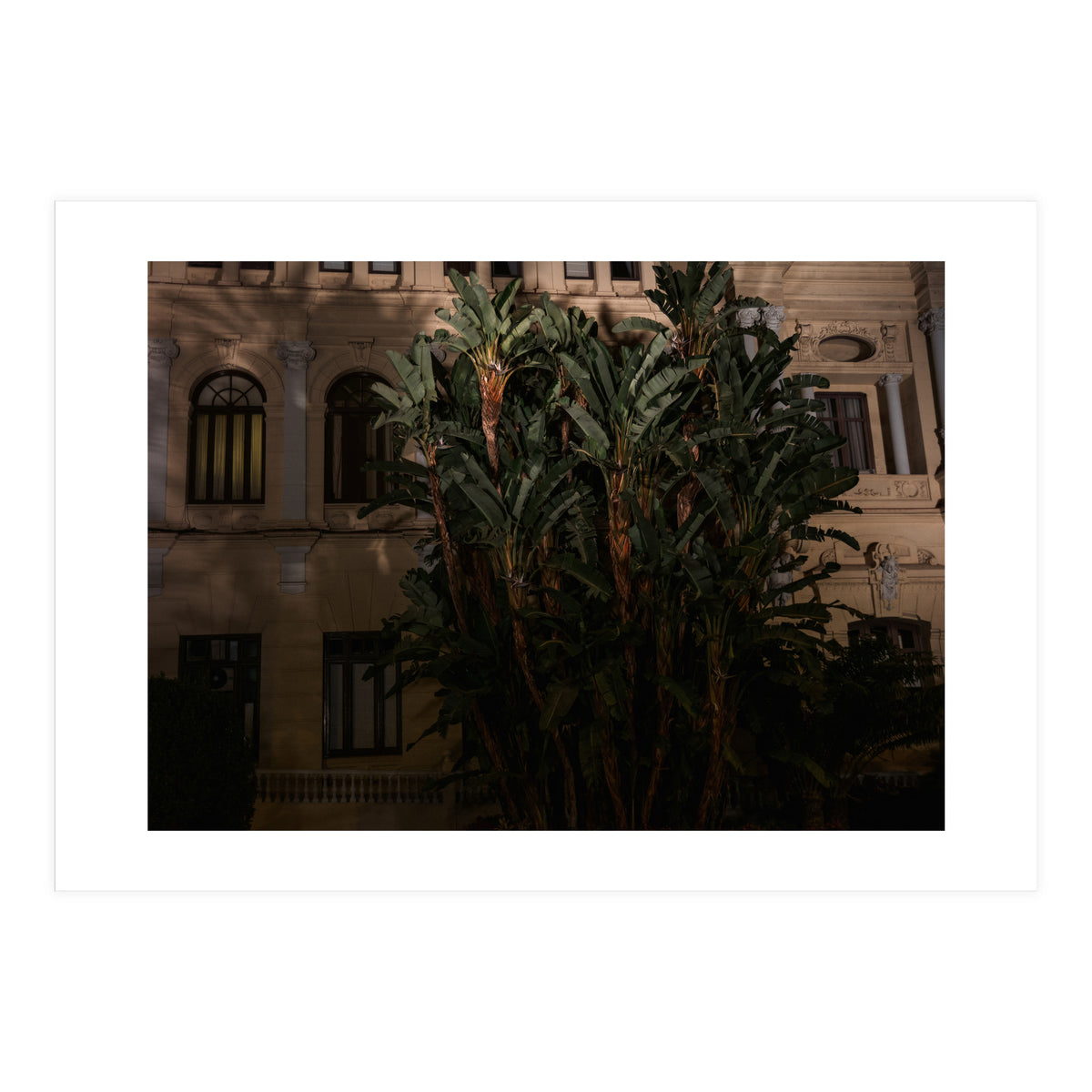 Malaga at Night (Print Only)