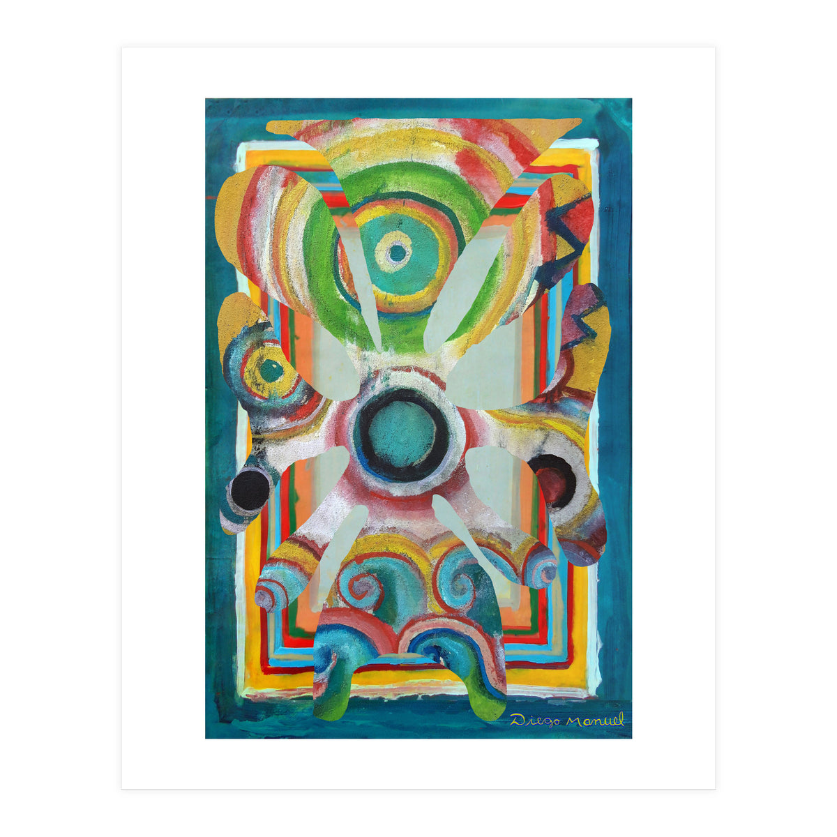 Pop Abstract 2023 Tapiz 9 (Print Only)