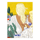 Braid Besties, Victorian Vintage Woman Illustration (Print Only) thumbnail