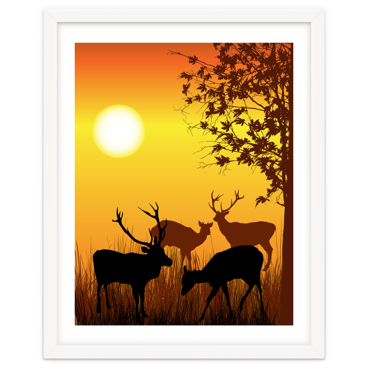 Deer Card