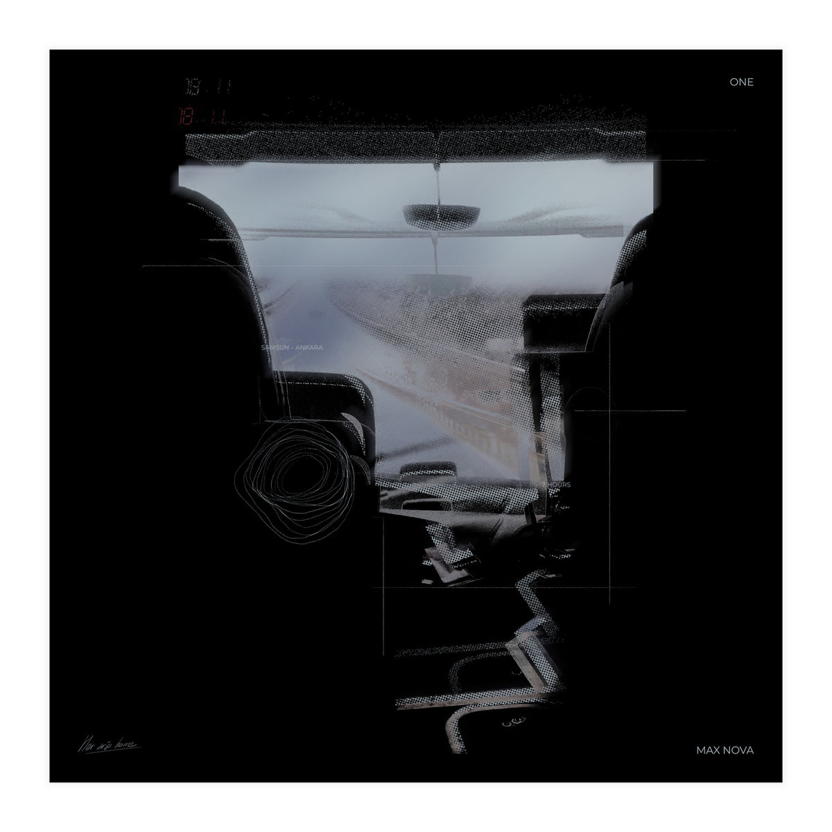 Her trip home. One (Print Only)