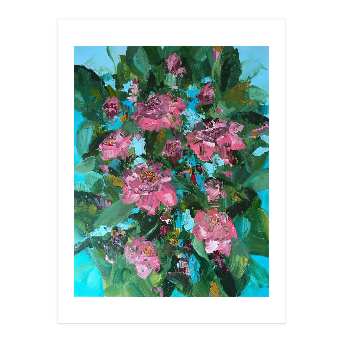 Vibrant Roses (Print Only)