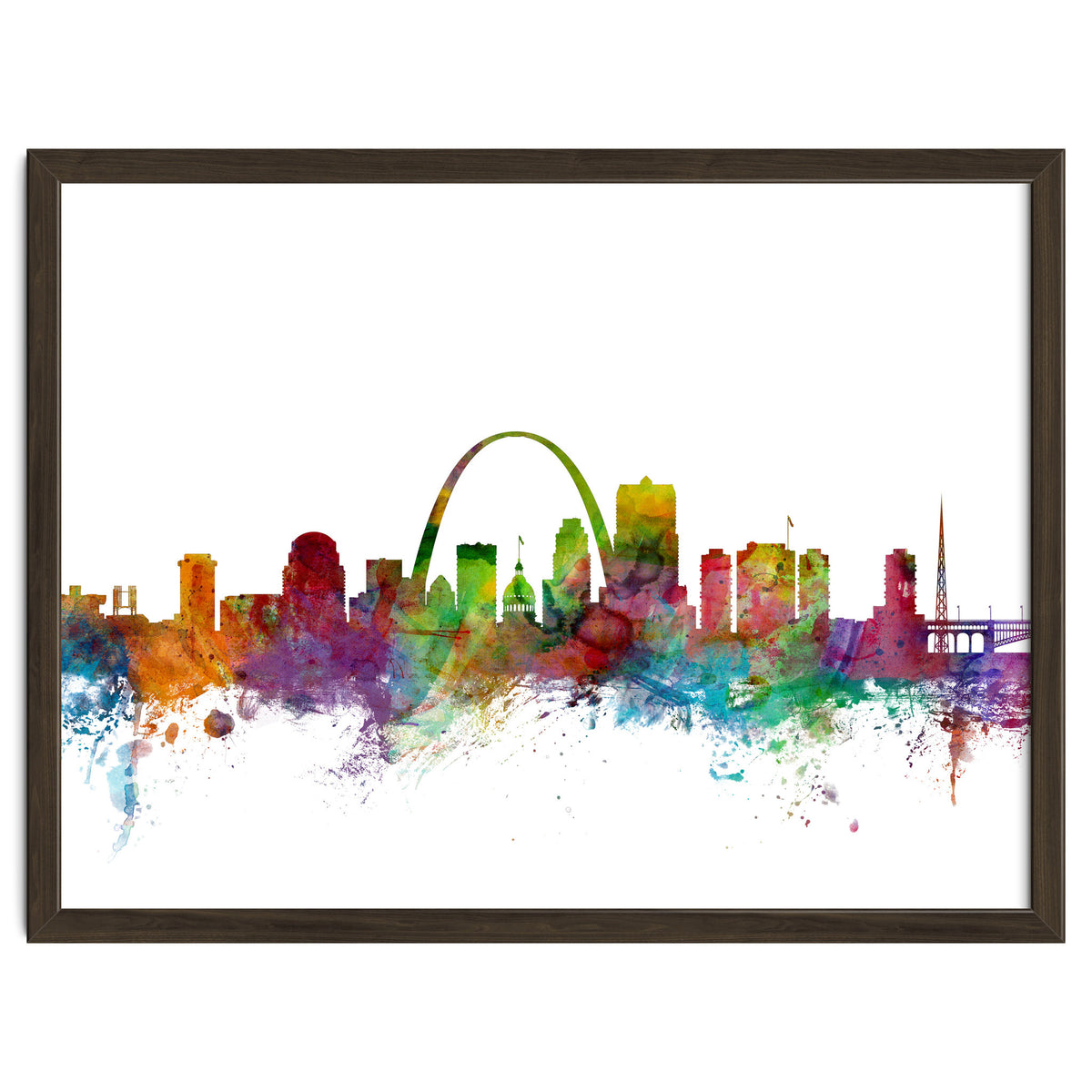 St Louis Missouri Skyline