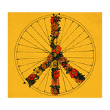 Peace And Bike Yellow (Print Only) thumbnail