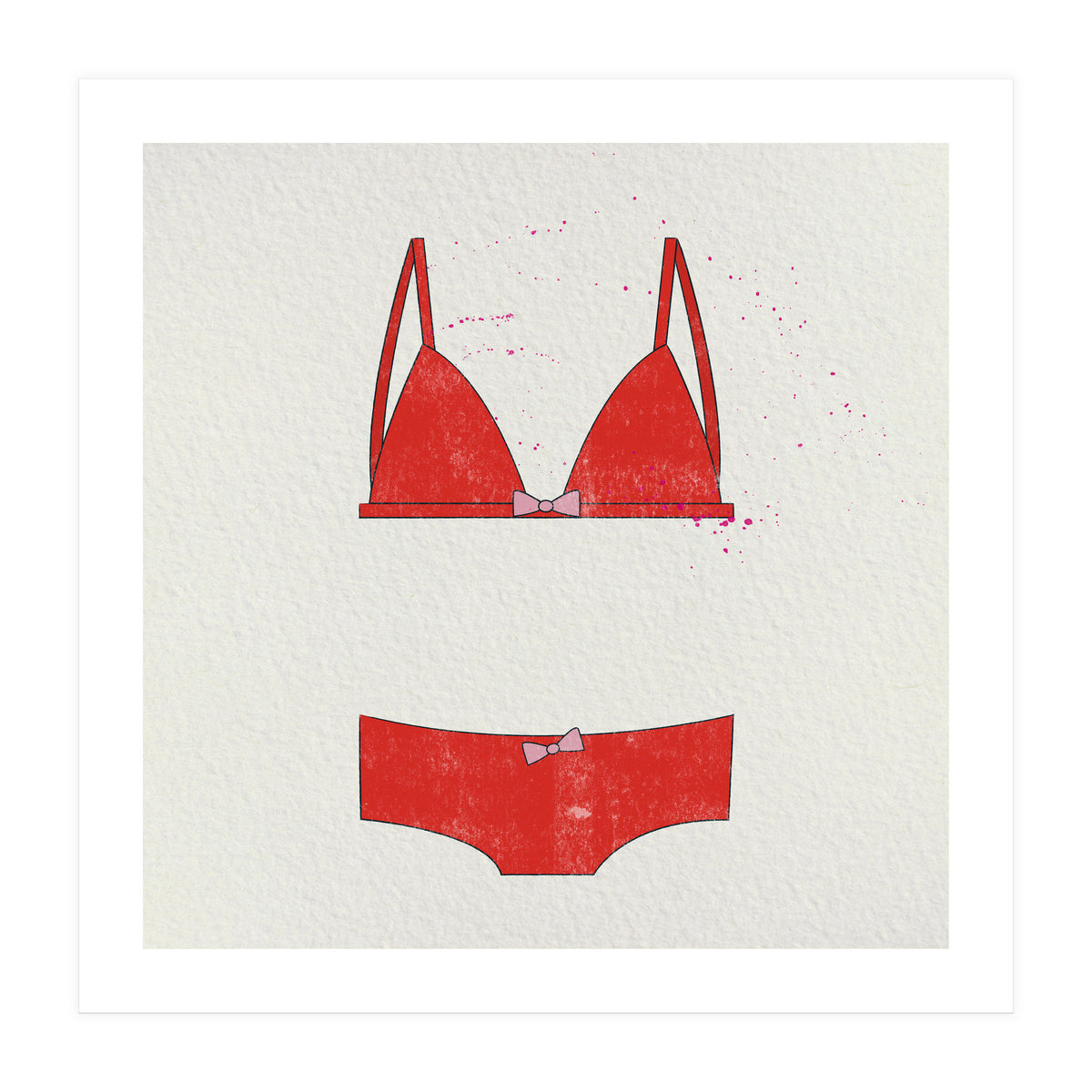 Bra and panties (Print Only)