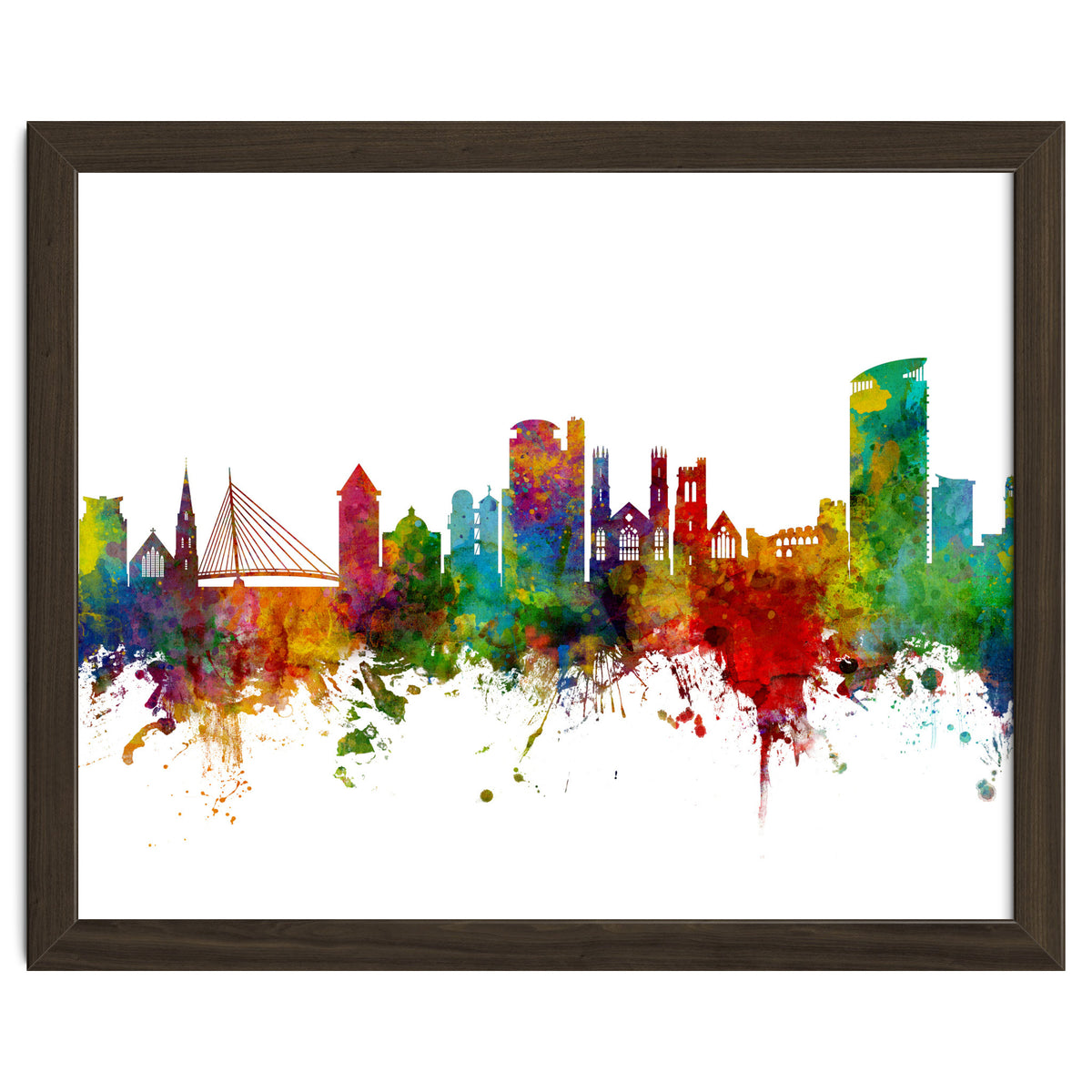 Swansea Wales Skyline