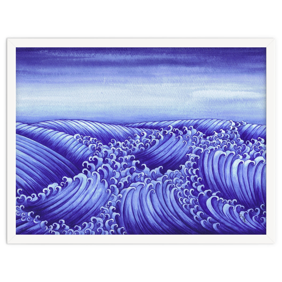 Turbulent Water Triptych part 2