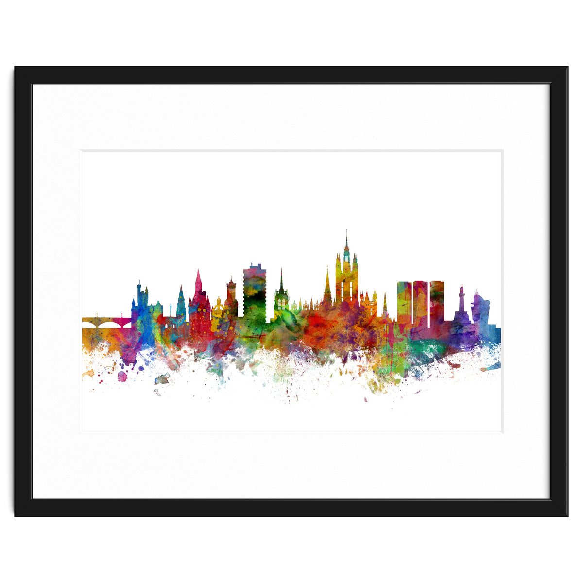 Aberdeen Scotland Skyline