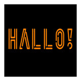 Hallo! German greetings (Print Only) thumbnail