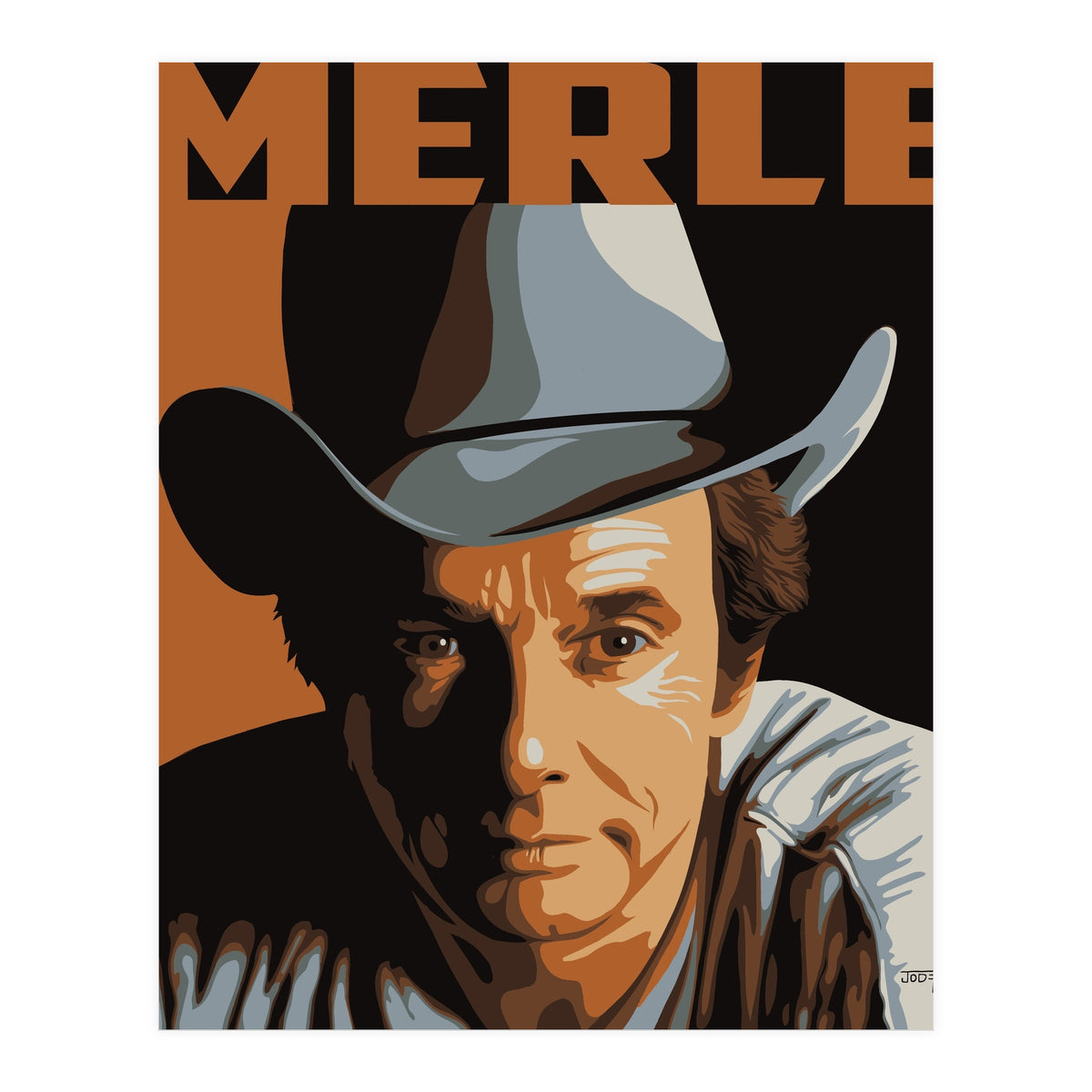 Merle Haggard Poster (Print Only)