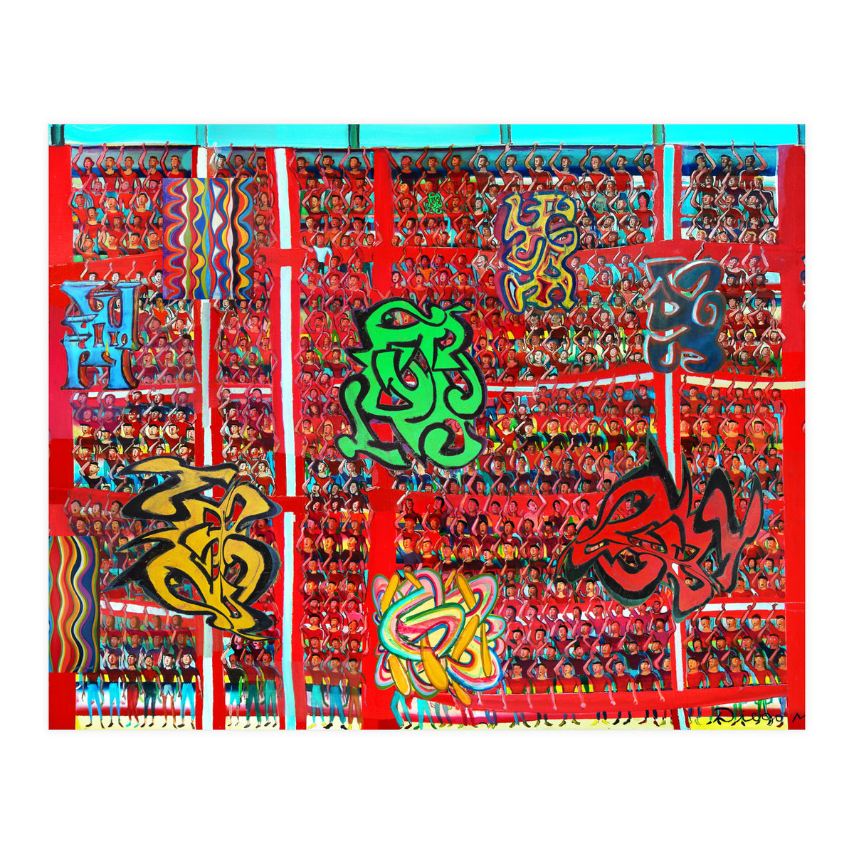 Gran Hinchada Roja 4 (Print Only)