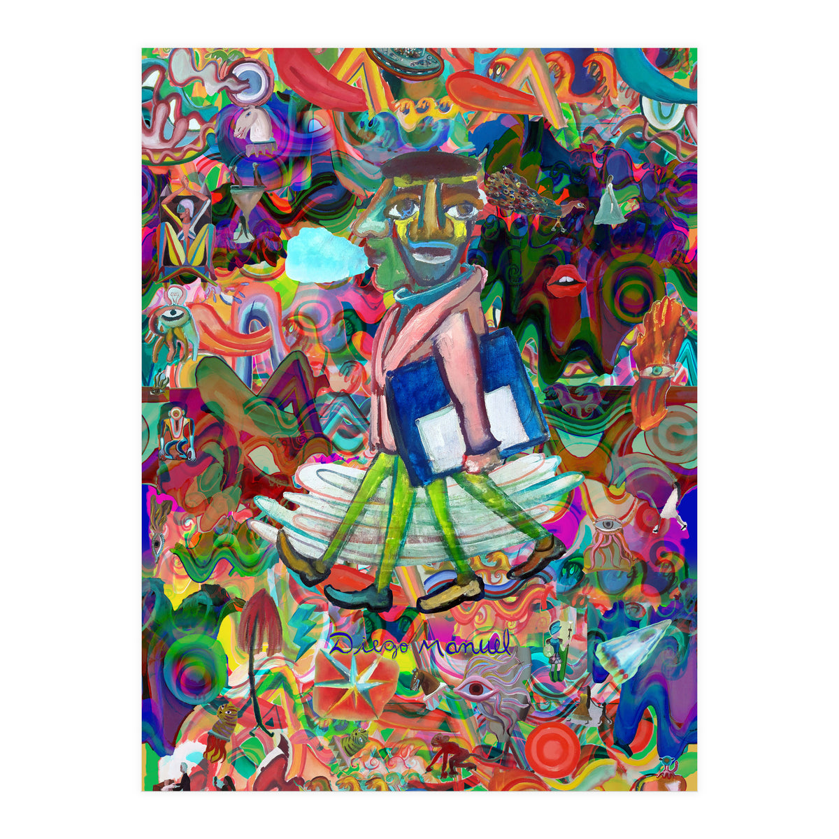 Graffitis 2021 Tapiz 62 C (Print Only)