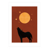 Wolf Full Moon (Print Only) thumbnail