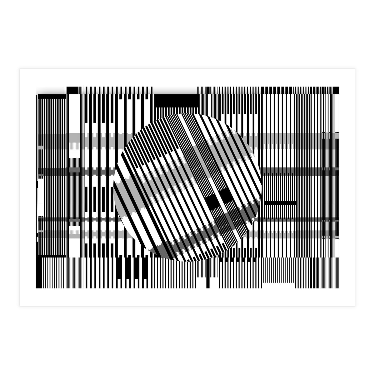 Glitch Global II Serie Urban Nature (Print Only)