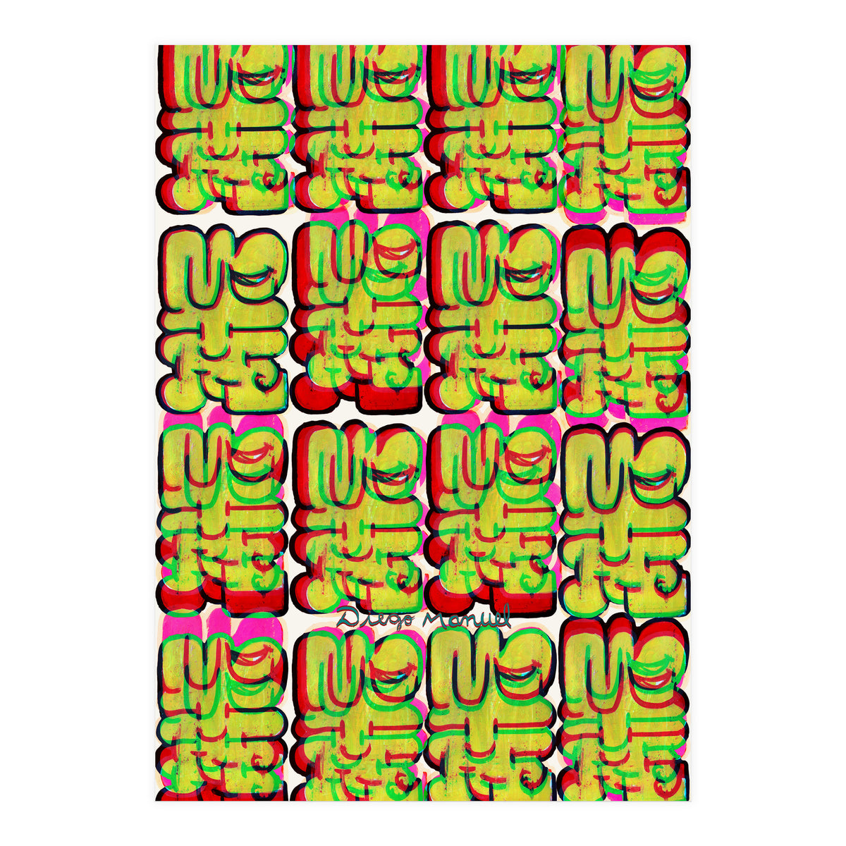 Graffitis 2021 Tapiz 111 (Print Only)