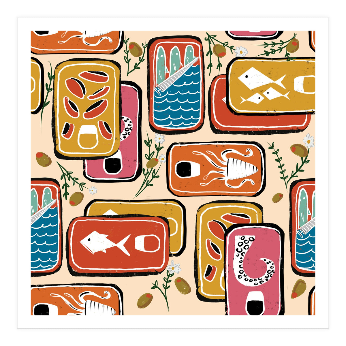 Canned Goods Pearl (Print Only)