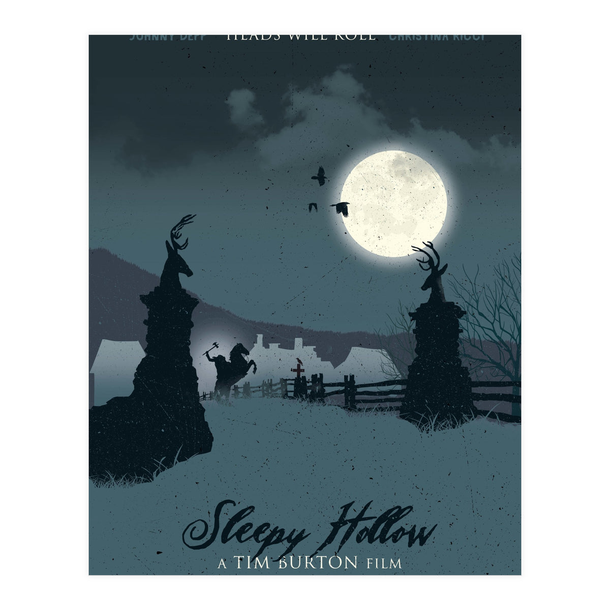Sleepy Hollow movie poster (Print Only)