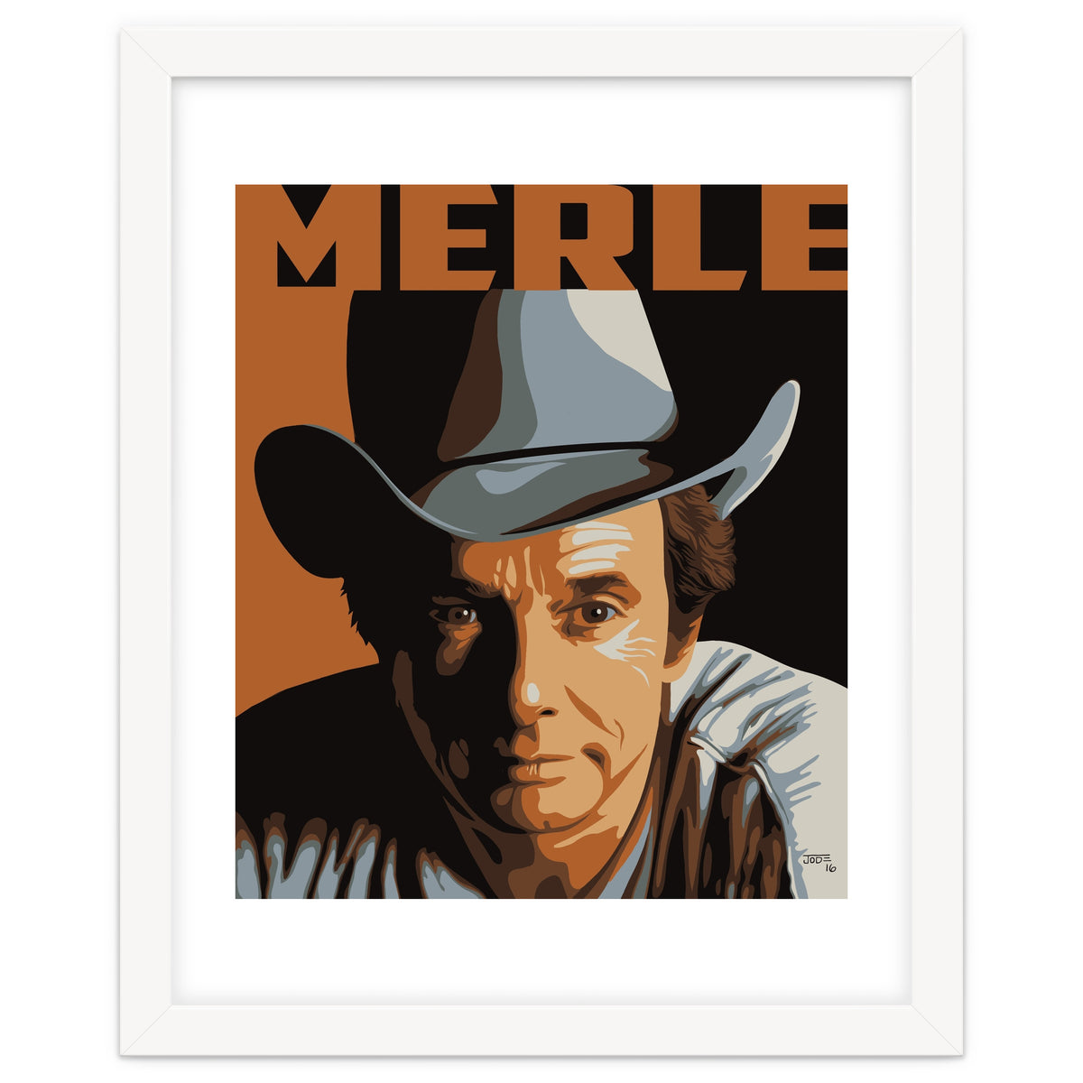 Merle Haggard Poster