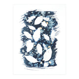 Indigo Blue Botanical Leaves No. 10 (Print Only) thumbnail