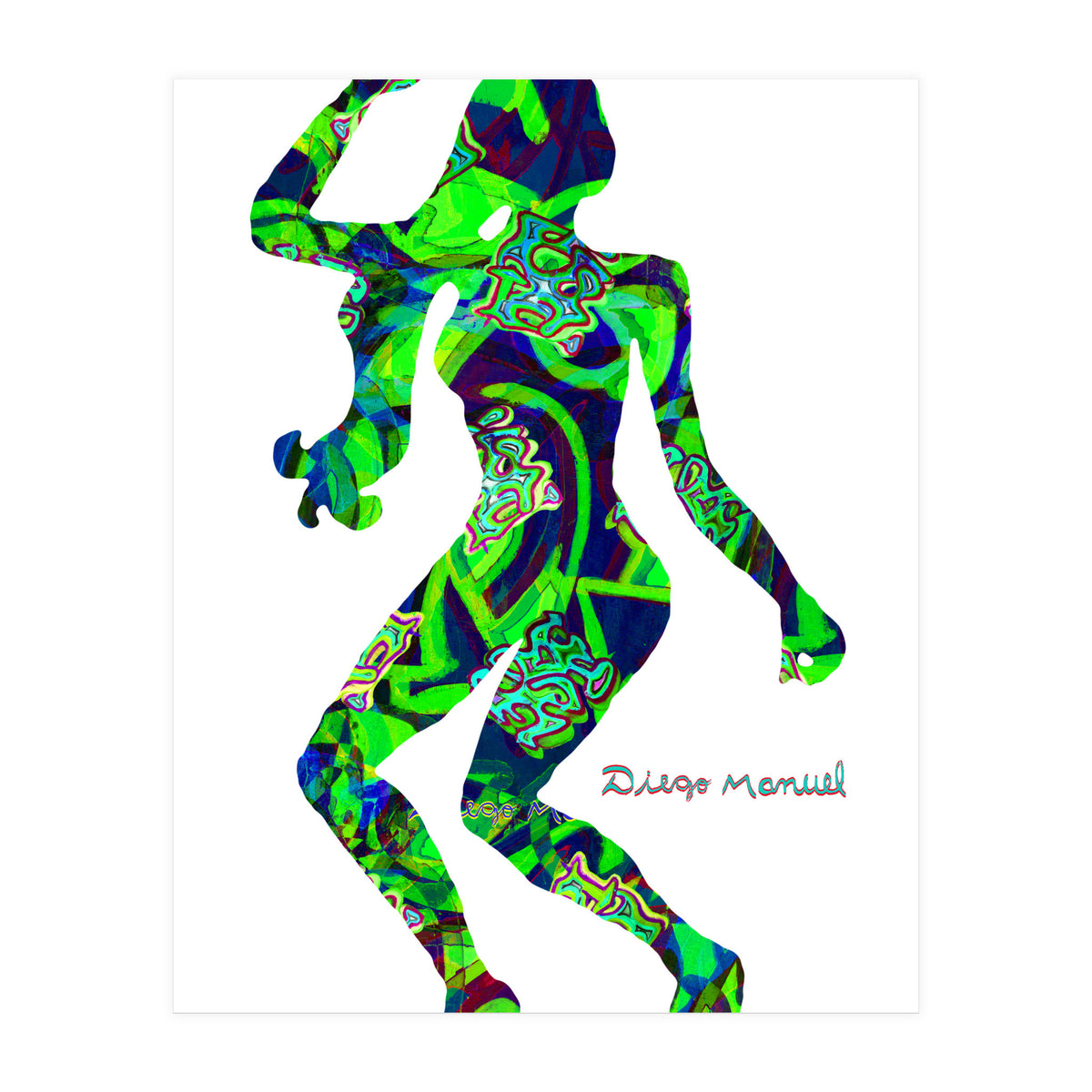 Dance Girl B 19  (Print Only)