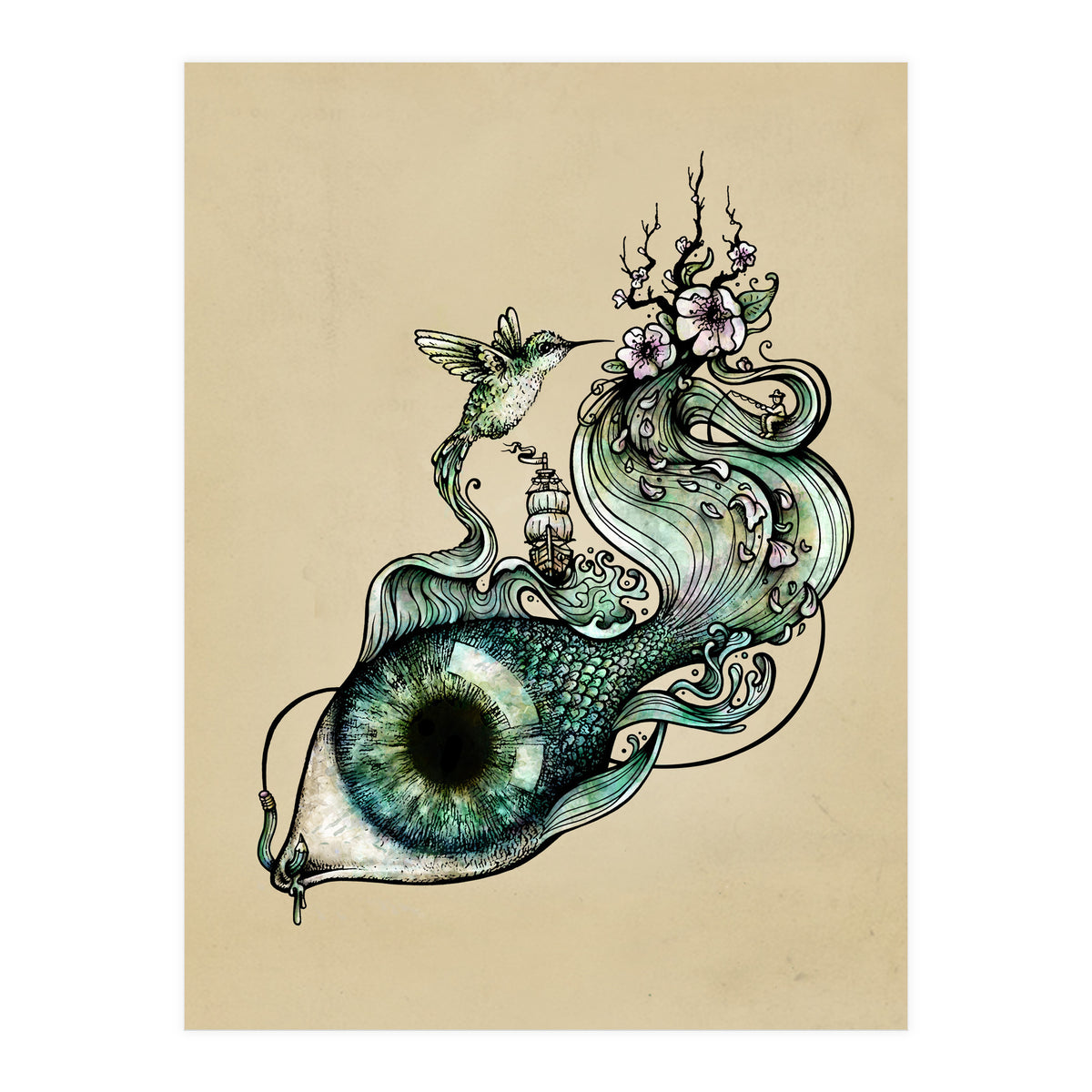 Flowing Inspiration (Print Only)