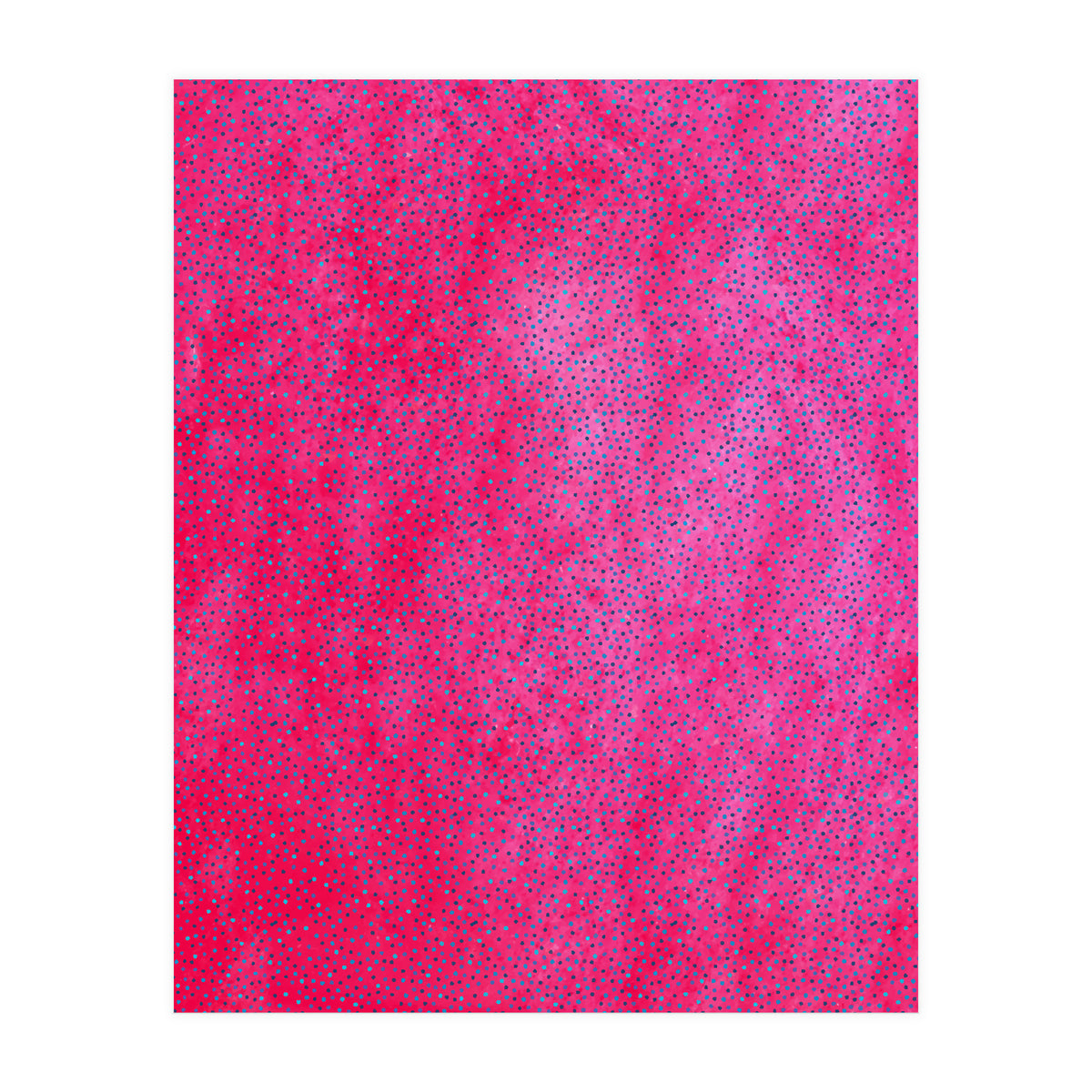 Pink & Blue Polka Dots (Print Only)