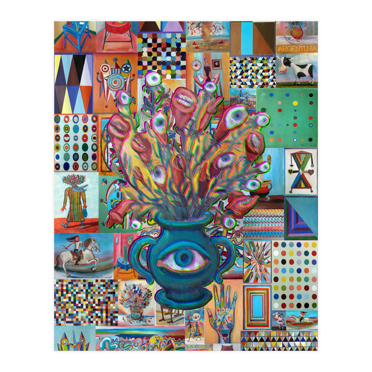 flowers Pop 6 (Print Only)