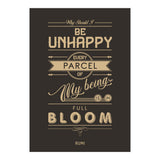 My Being Is In Full Bloom - Rumi Quote Typography (Print Only) thumbnail