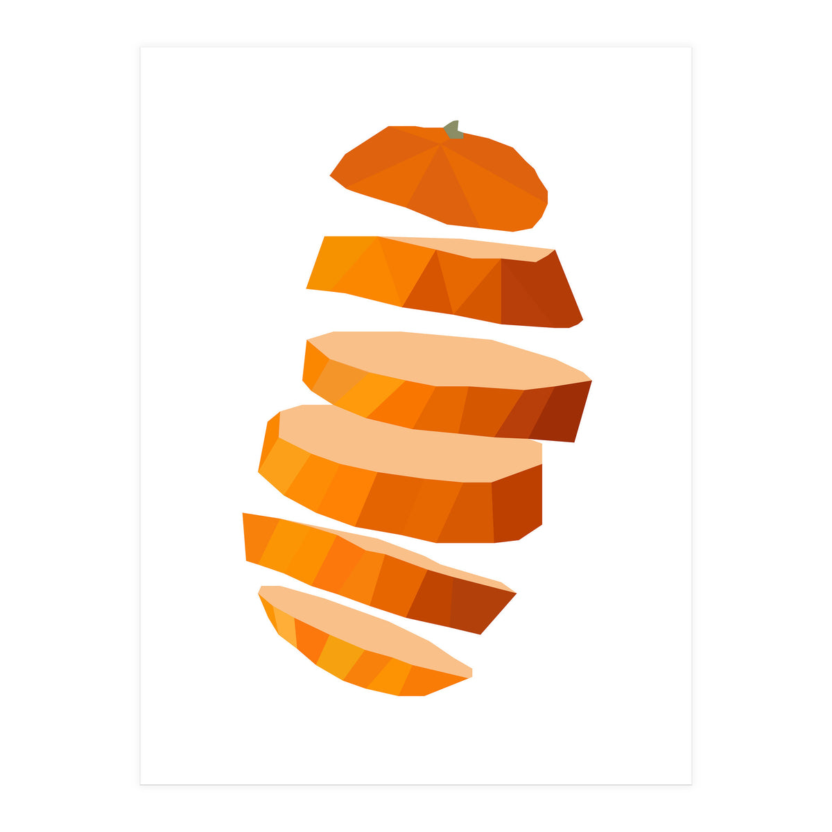 Orange Art  (Print Only)